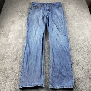 Cinch Jeans Relaxed Fit Straight Leg Mens 31x32 Blue Mid Rise